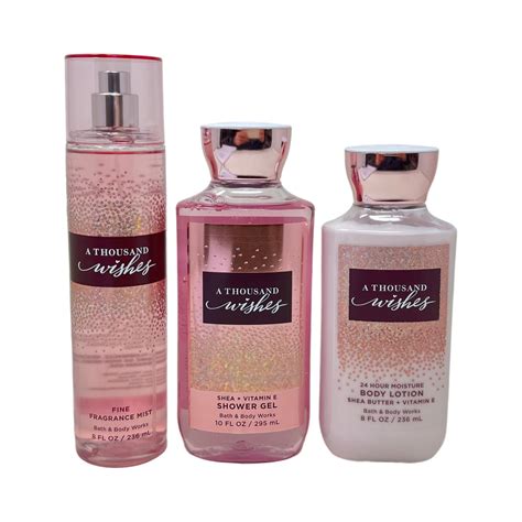 a thousand wishes bath and body works shower gel